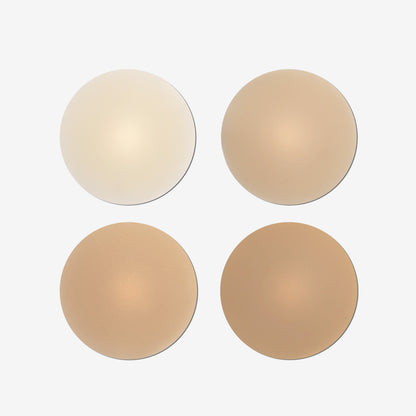 Seamless Opaque 6cm Matte Pasties (Free Pouch)